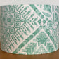   green-tribal-aztec-lamp-shade-drum-light