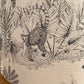 Grey Jungle Animal Lampshade