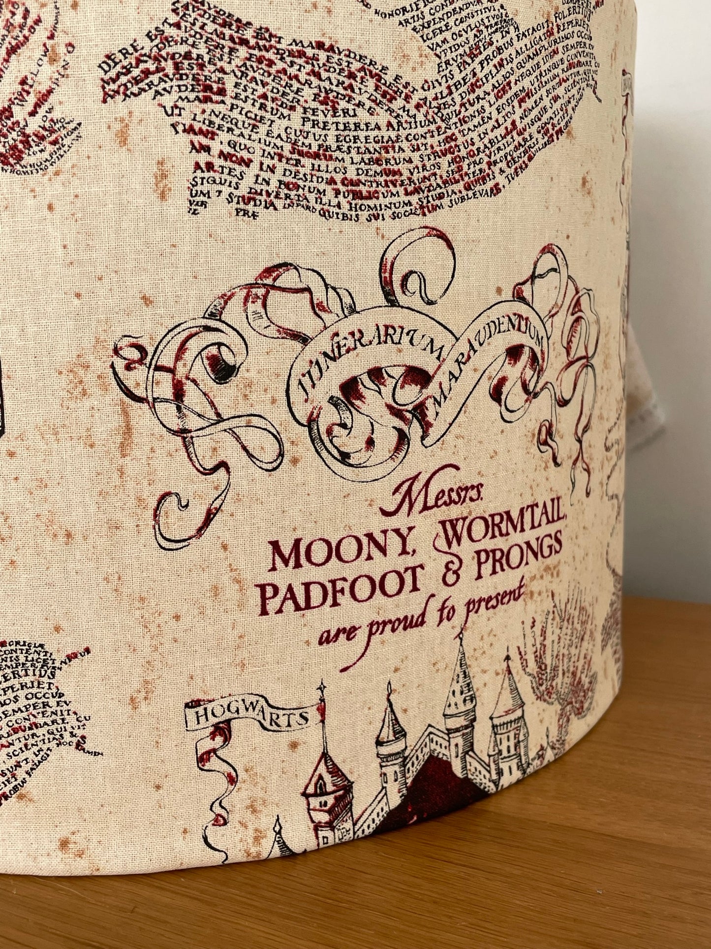 Marauders Map Harry Potter Lampshade