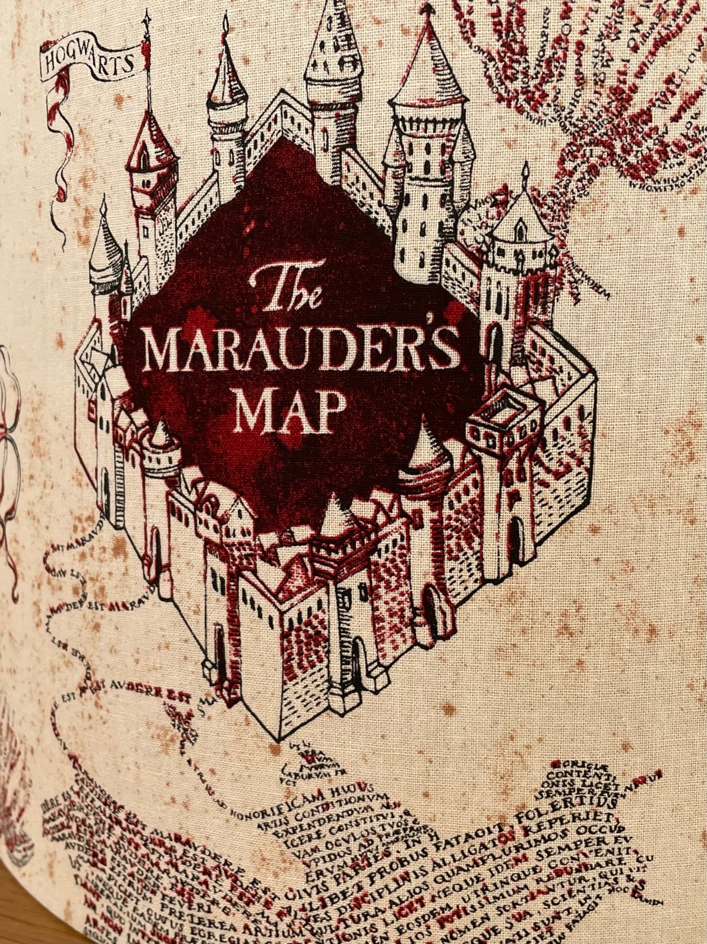 Marauders Map Harry Potter Lampshade