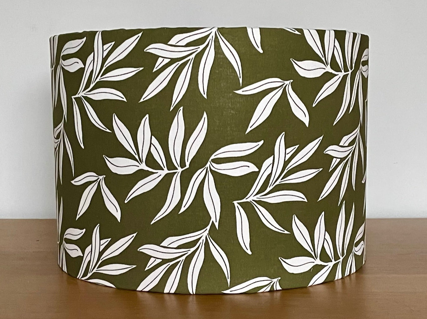 white olive leaves lampshade