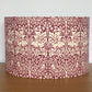 Red Brother Rabbit William Morris Lampshade