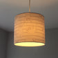 Grey and White Sloth Lampshade