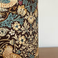 Aqua and Chocolate William Morris Strawberry Thief Lampshade