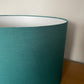    teal-ceiling-light