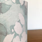 teal-watercolour-bedside-table-lampshade-ceiling-pendant