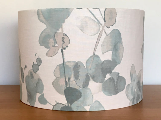 Light Teal Water Colour Lampshade