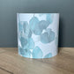 teal water colour pattern lampshade
