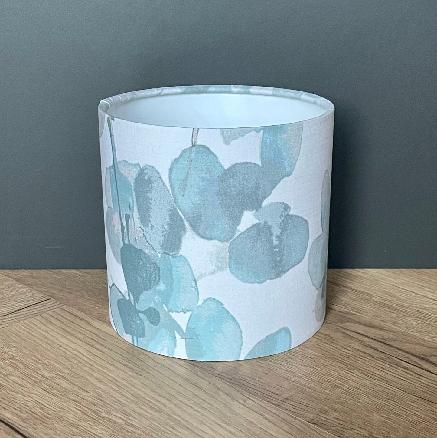 ^Teal Water Colour *Sale Table Lampshade*