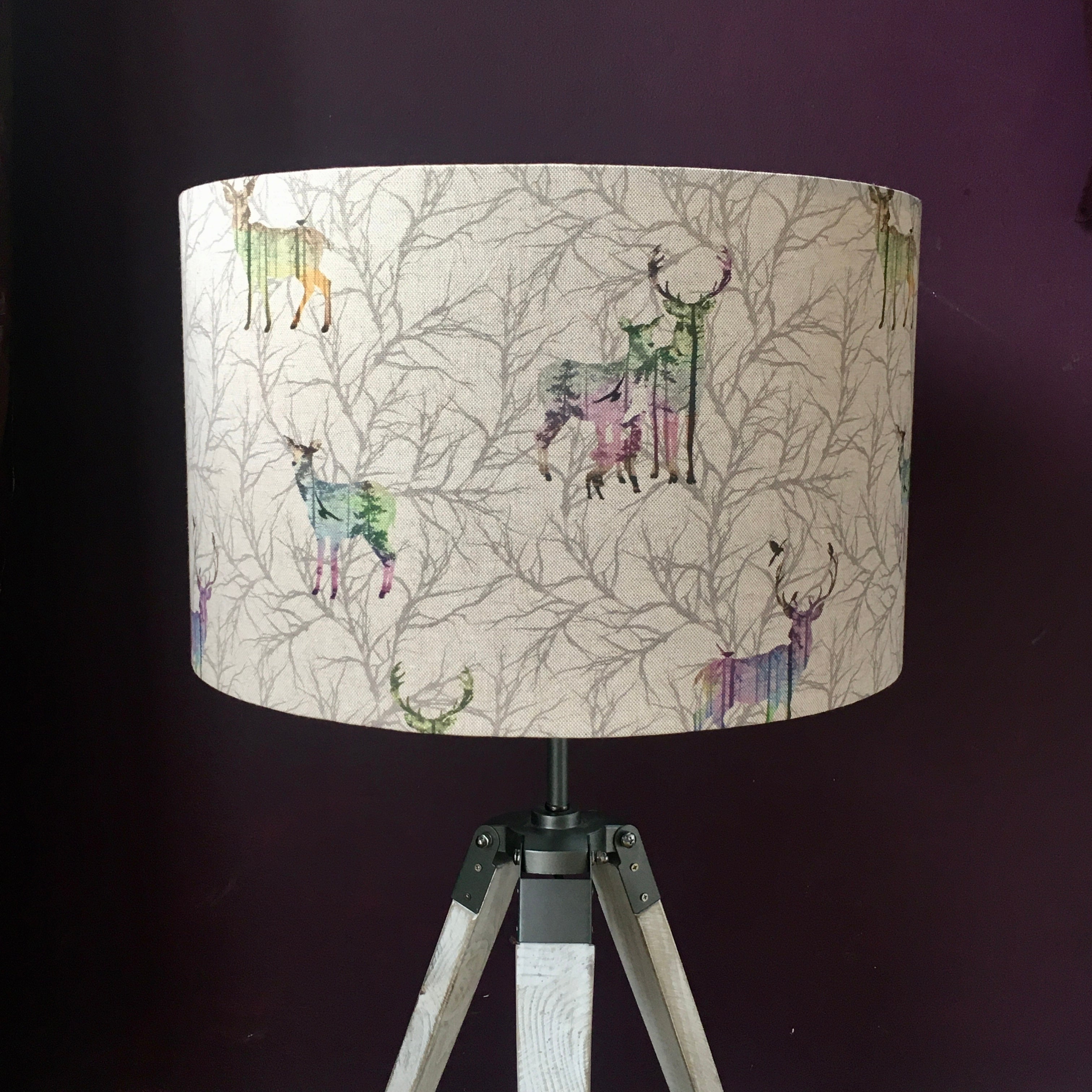 Stag standard lamp top