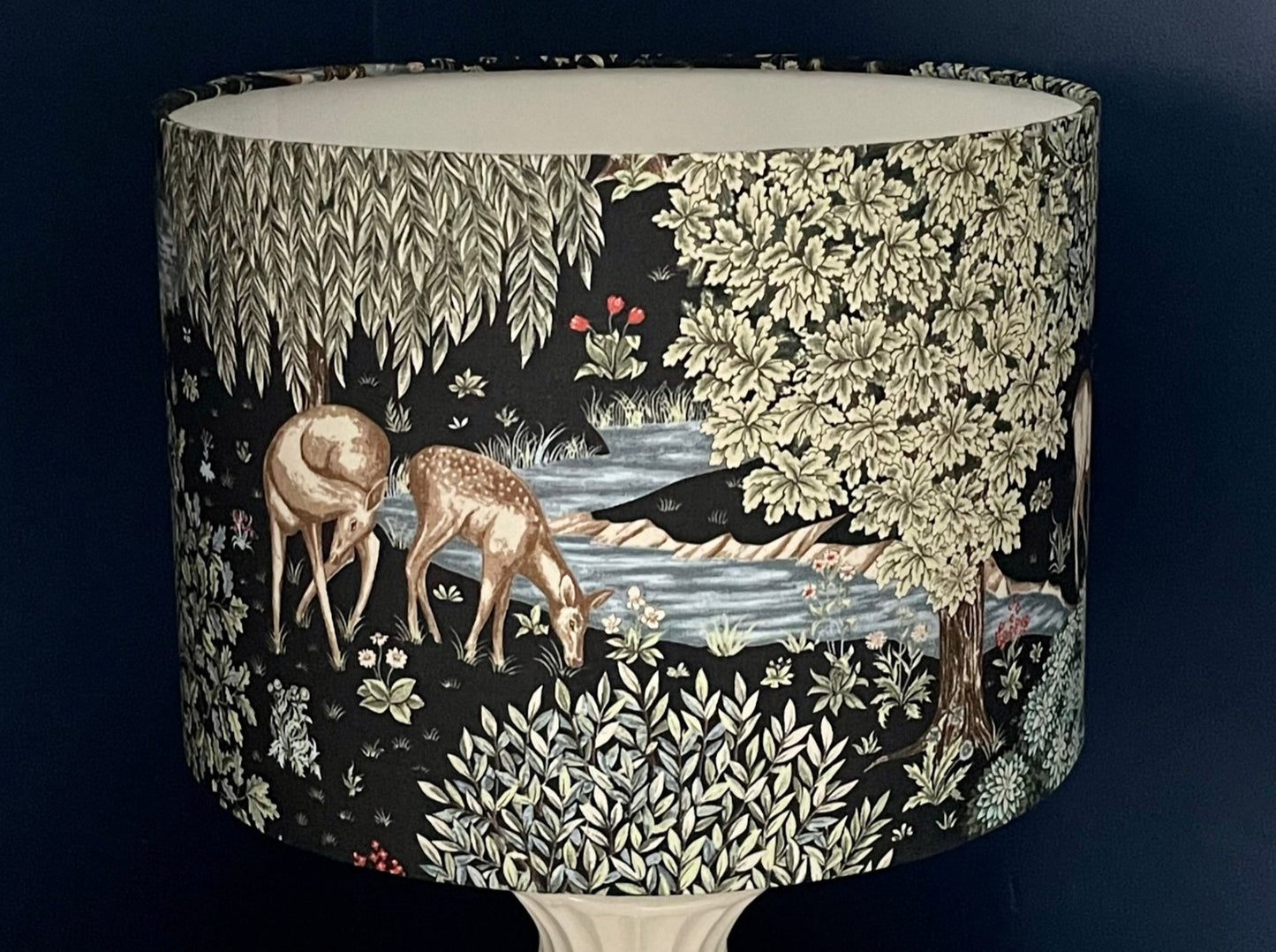 william morris the brook table lampshade