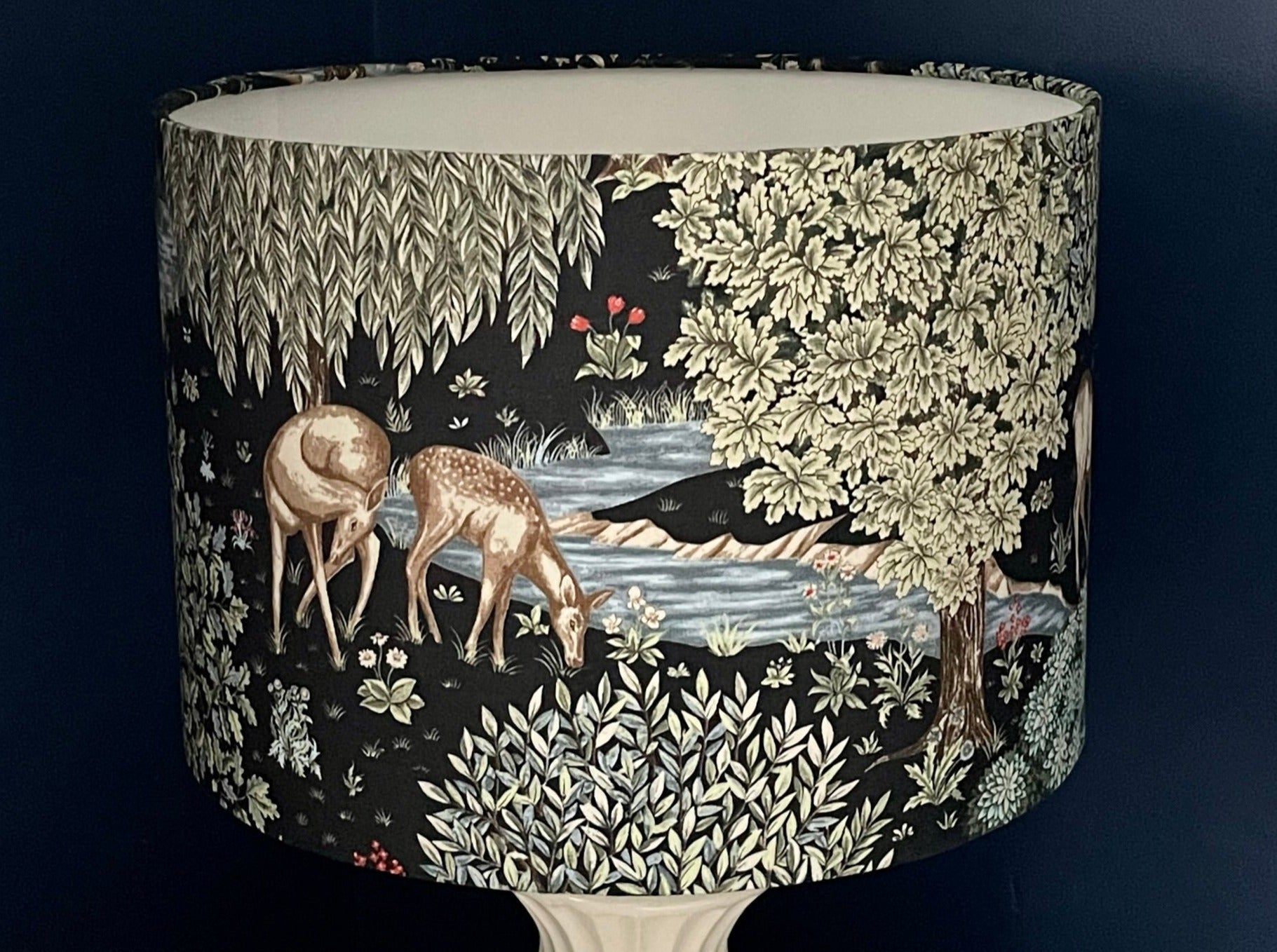 william morris the brook table lampshade