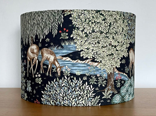 william morris forest the brook lampshade