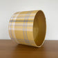 Yellow Tartan Lampshade